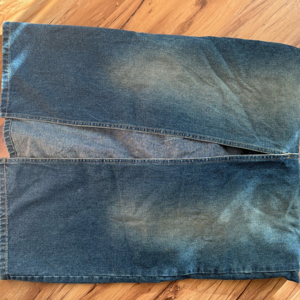 Vintage denim skirt